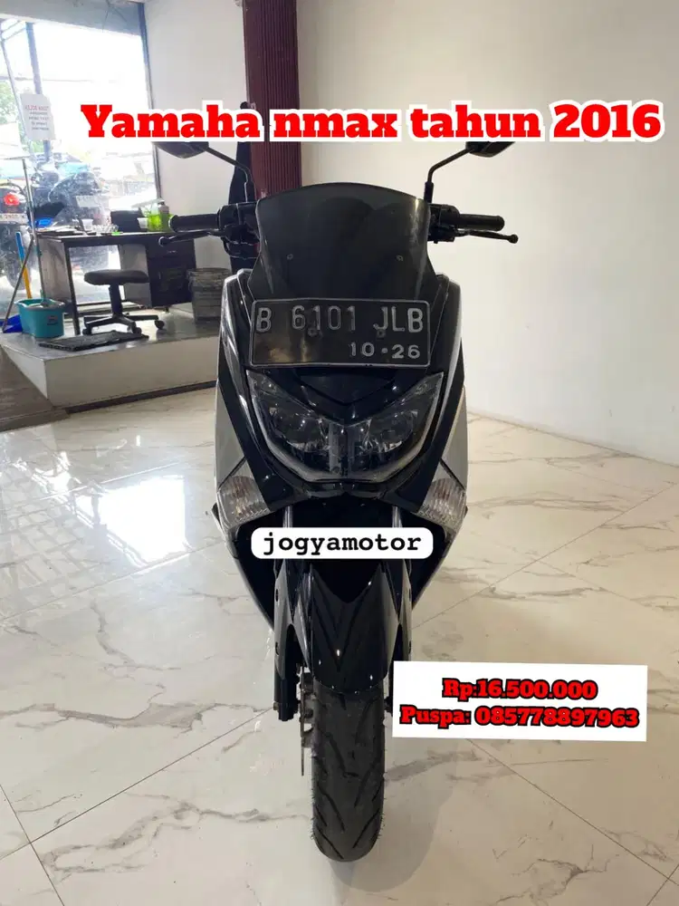 (B) yamaha nmax tahun 2016 cash credit