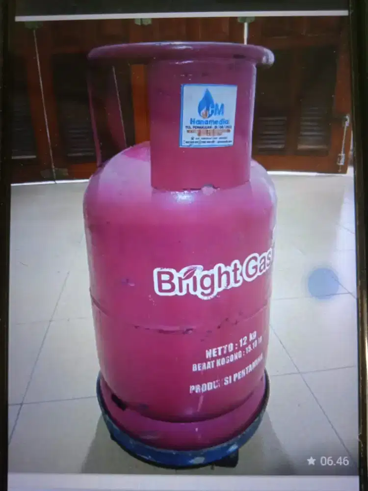 Tabung Gas 12 Kg Pink Brightgas