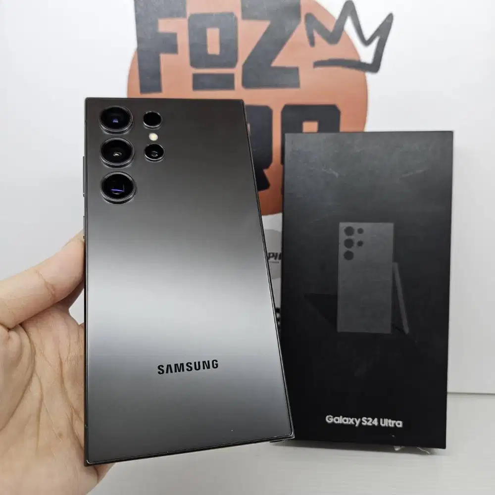 Samsung S24 Ultra 512/256GB Titanium Black / Silver FULLSET No Minus
