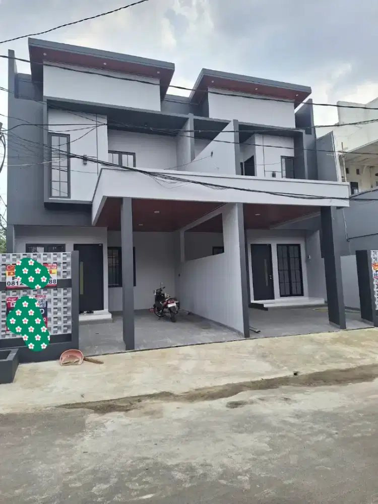 Rumah dua lantai perumahan Taman harapan baru bekasi barat