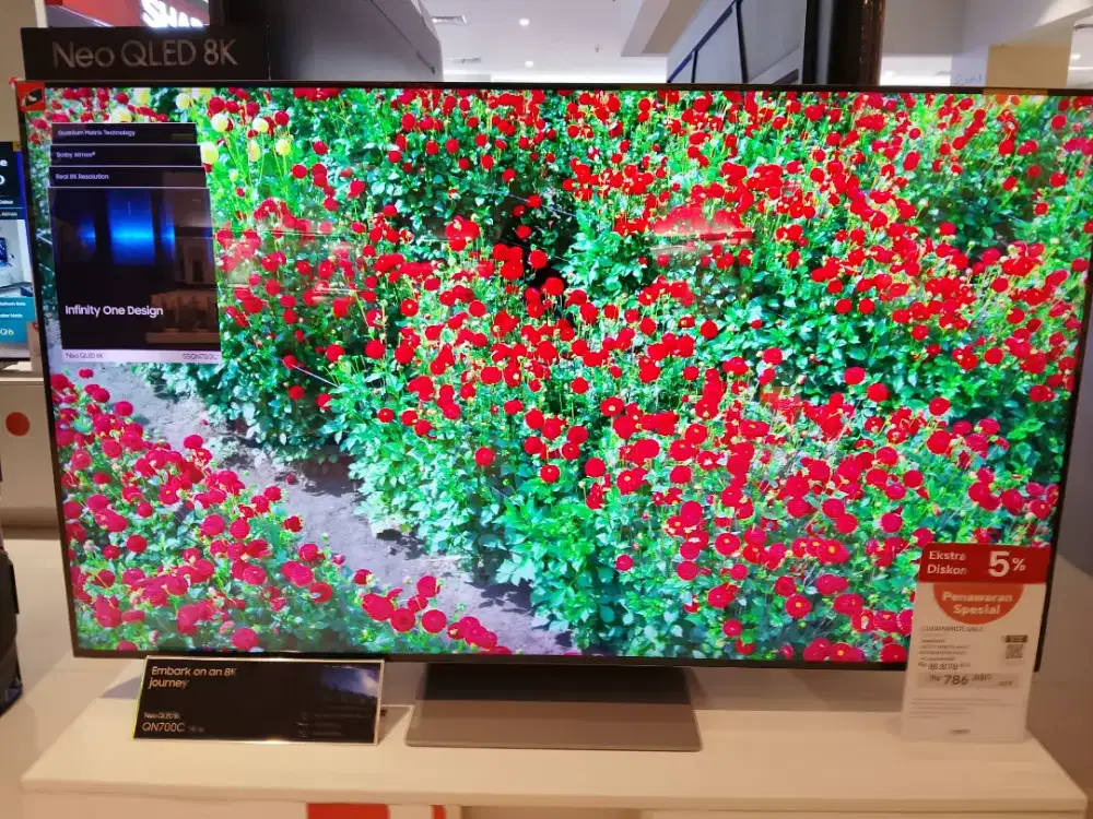 SAMSUNG LED TV SMART Neo QLED 8K QN700C 65INC 
18.878.000