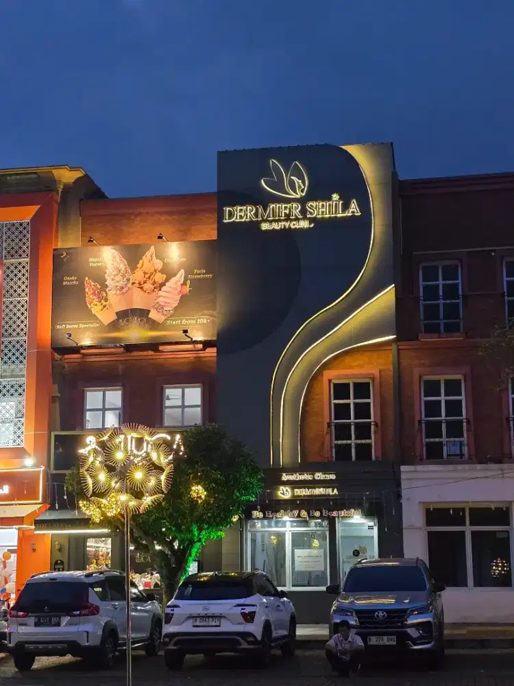 Custom Facade - Fasad ACP. Lettersign, Huruf Timbul. Outdoor Signage