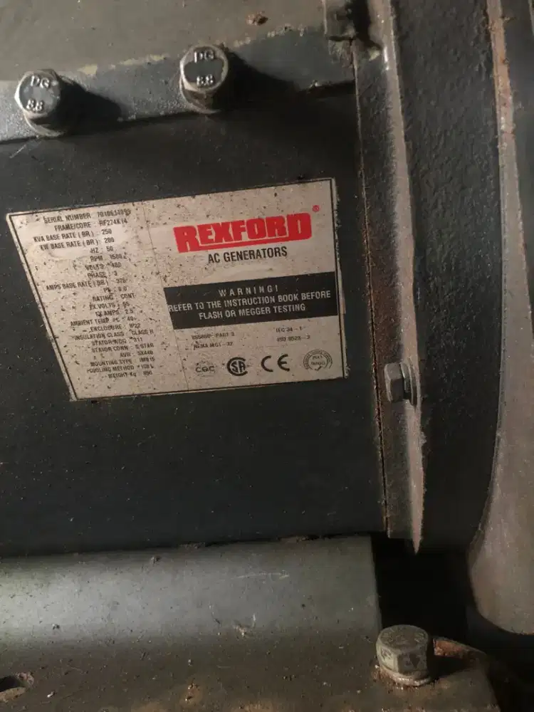 Genset Mitsubishi 250 kVA