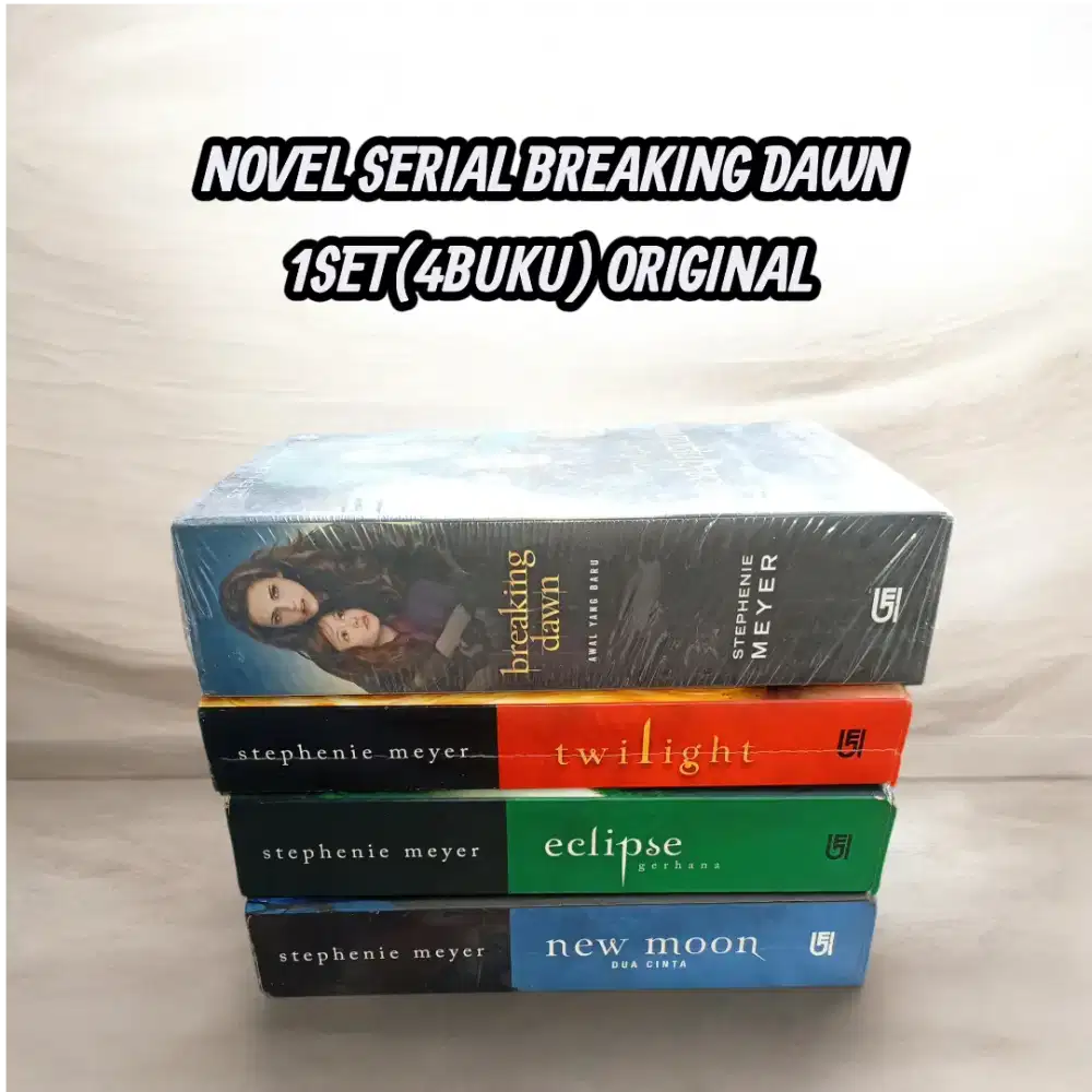 NOVEL ORIGINAL 1(SET 4BUKU)BREAKING DOWN