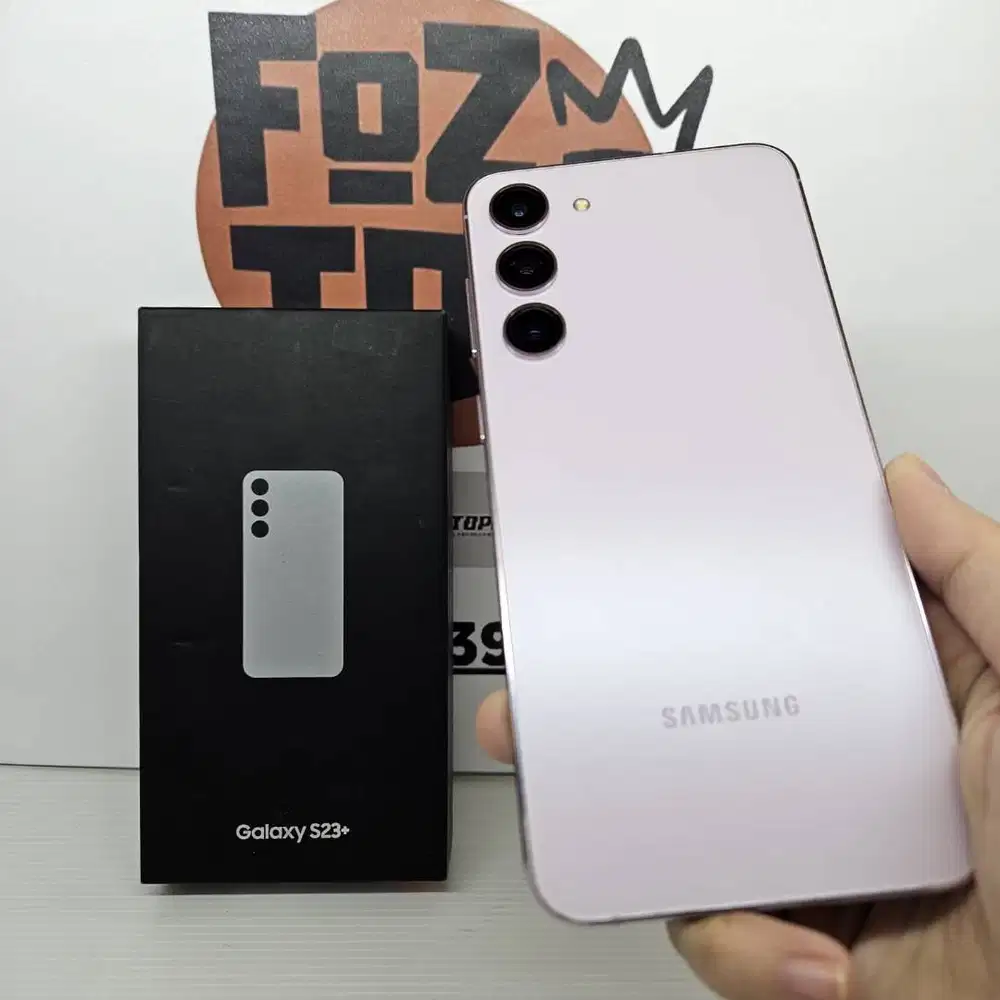Samsung S23 Plus 8/256GB Lavender Fullset LIKE NEW Ex SEIN RESMI