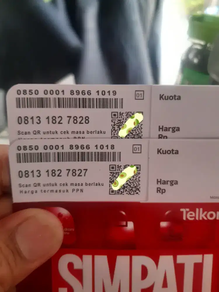 Nomer cantik 11 digit sepasang