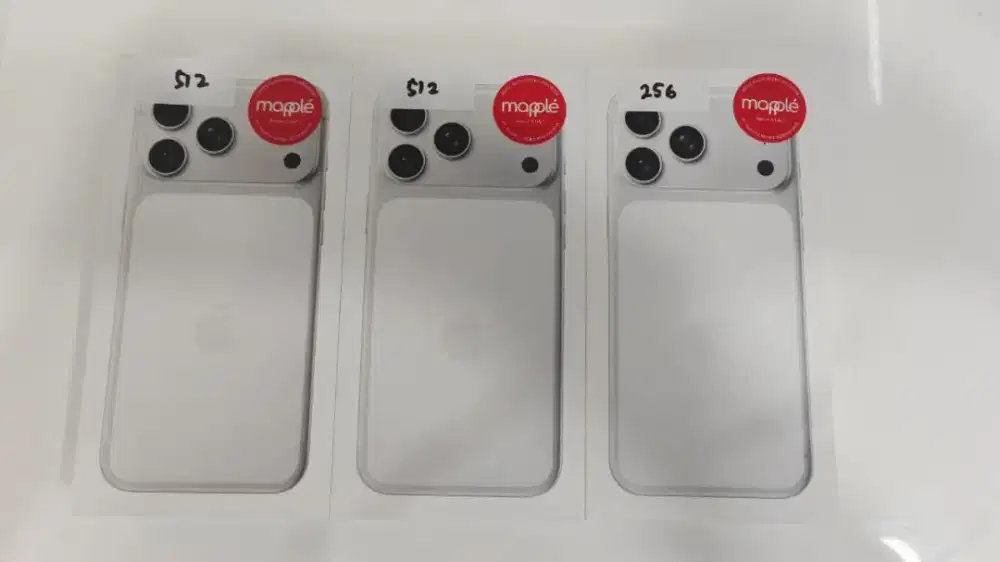 Iphone 17 Pro Max 512GB  Silver Resmi