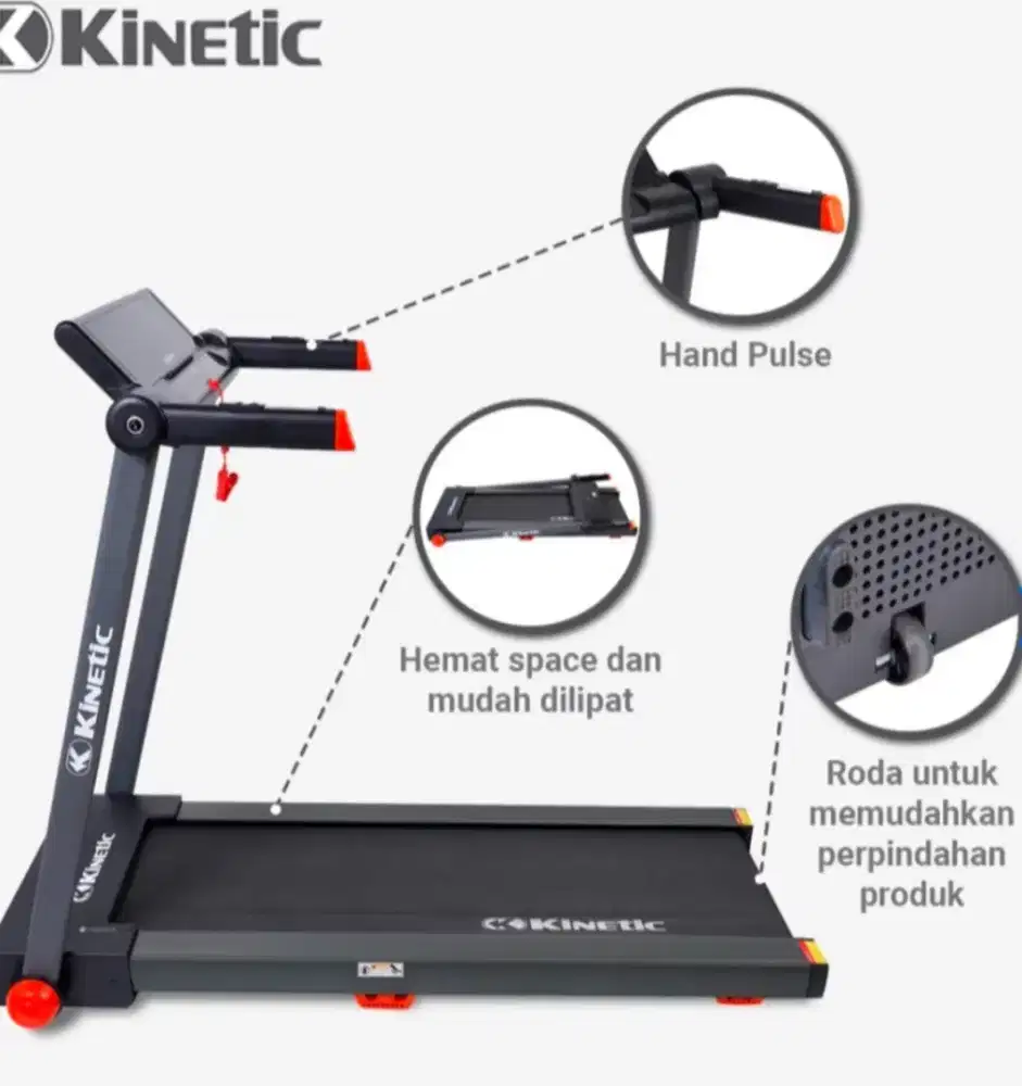 Jual Bekas Kinetic treadmil