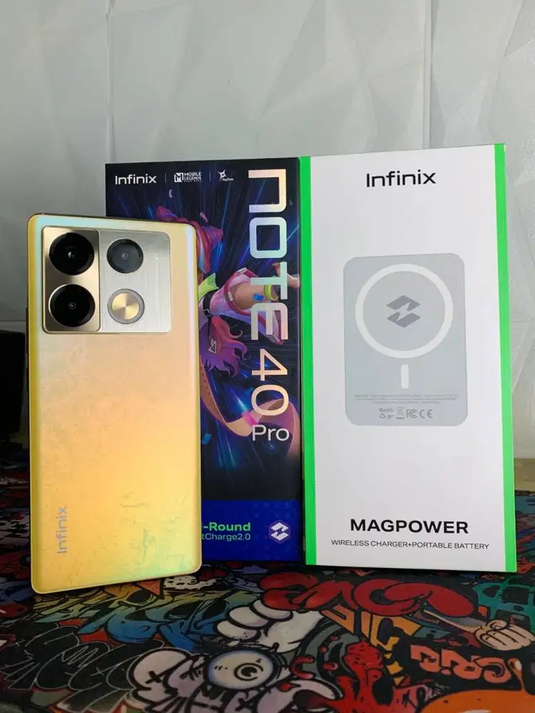 Infinix note 40 pro fullset