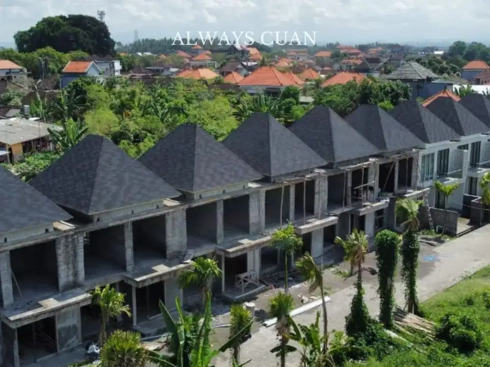 tanah dijual beserta bangunan 2 lantai 11 unit