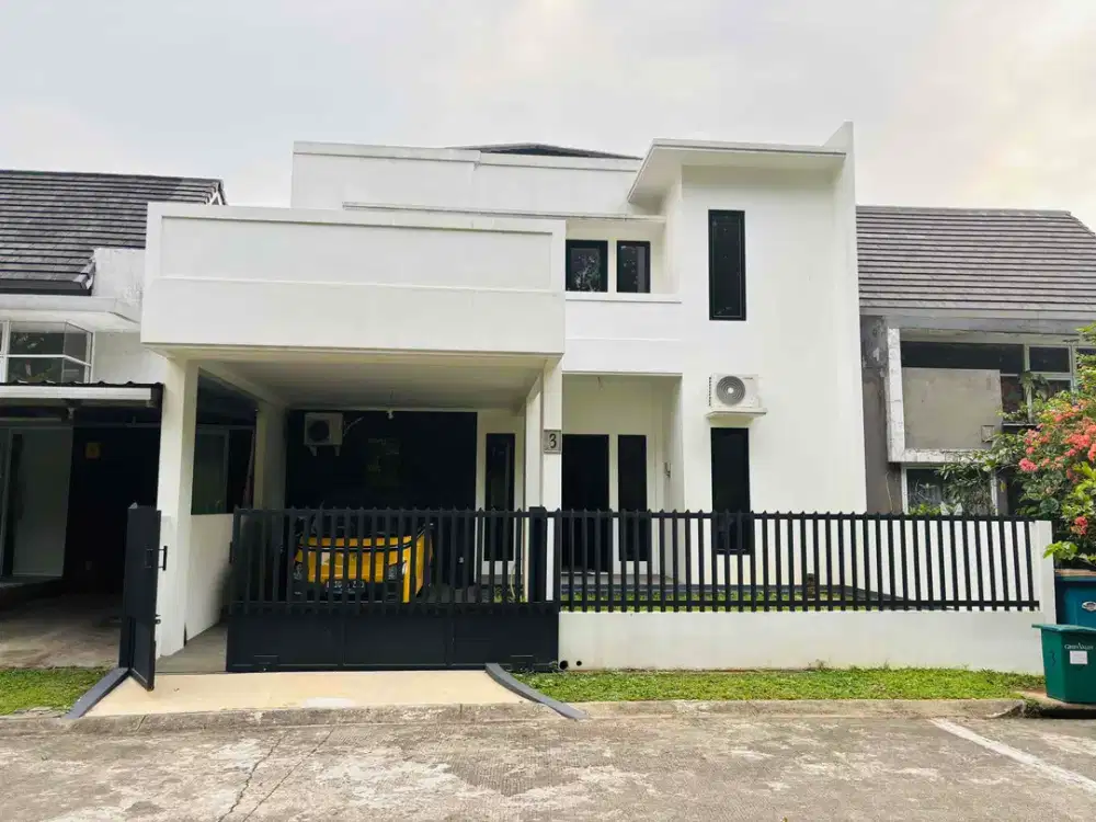 rumah baru siap huni depan green area sentul city bogor