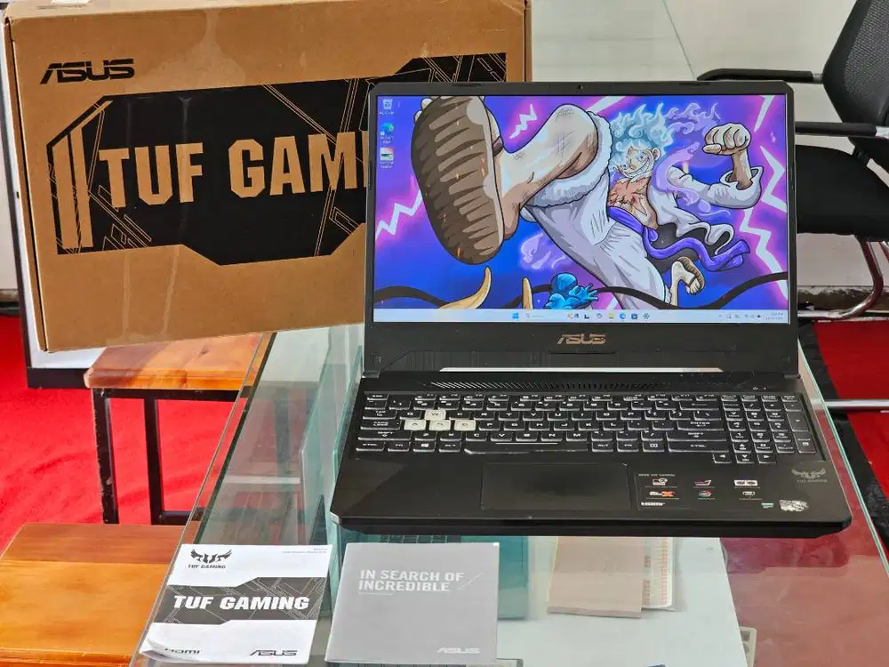 ASUS TUF FX505DT AMD Ryzen 7 3750H Ram 8 GB SSD 256 GB HDD 1 TB Nvidia