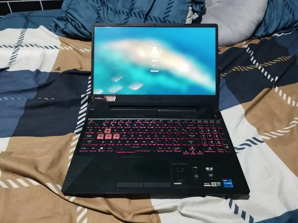 Asus tuf gaming fx506hcb i7 gen11 rtx 3050 4gb 144hz