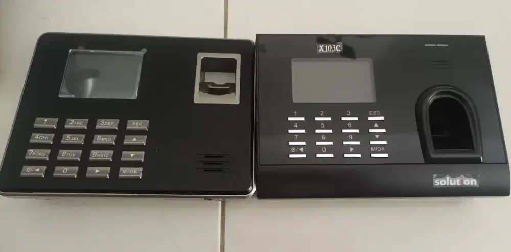Alat absensi fingerprint solution