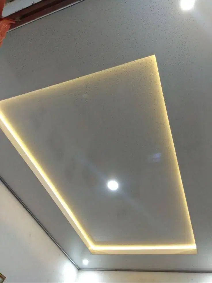 Jasa Tukang Pasang Plafon Partisi Wall Moulding Sekat PVC GRC Gypsum