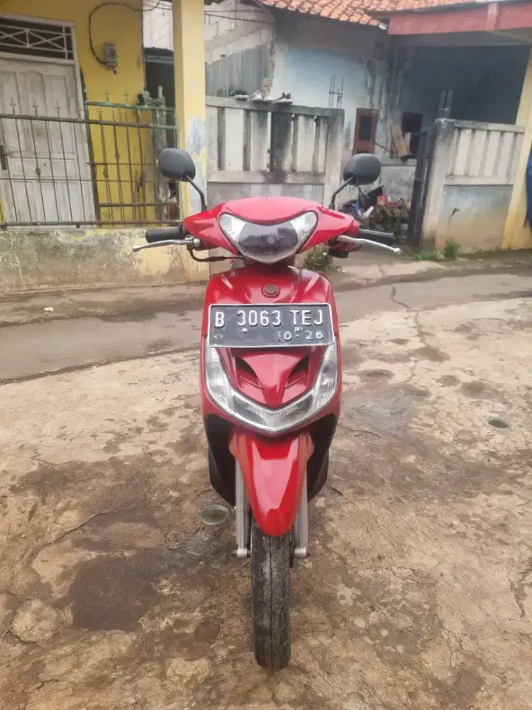 MIO SMILE 2010 LENGKAP MERAH