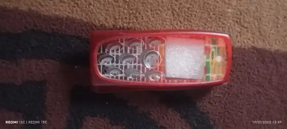 Jual kesing Nokia 3200 transparan kondisi baru stok lama pm