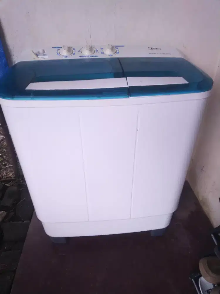 Jual mesin cuci 2 tabung merek media