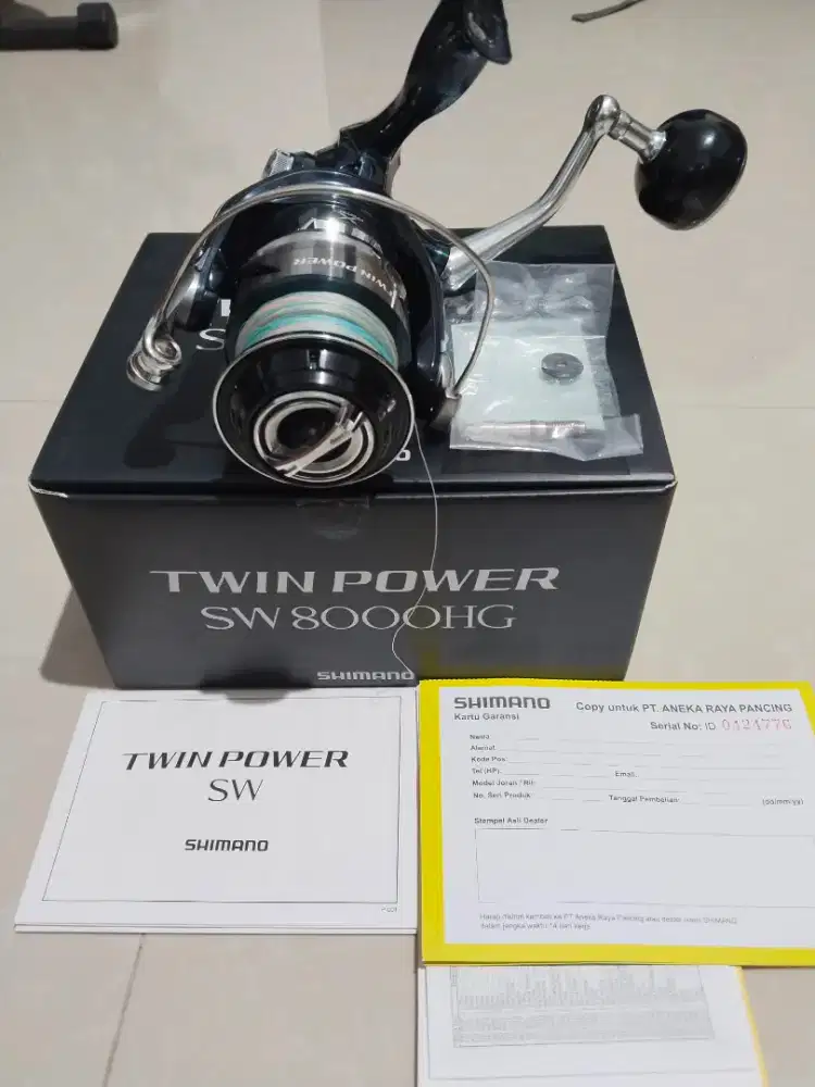Reel Shinano Twin Power 8000 HG Second
