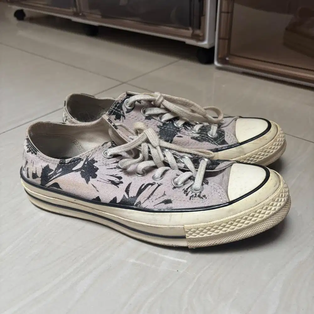 Preloved Converse Wmns Chuck 70 Low Hybrid Floral 100% Original
