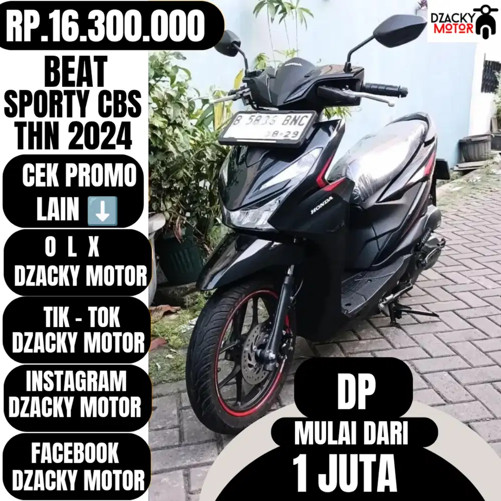 BEAT SPORTY CBS THN 2024 SECOND LIKE NEW