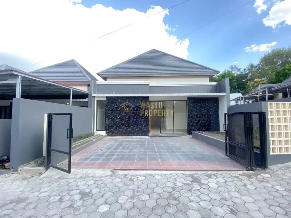 DIJUAL RUMAH 900 JUTAAN DESAIN MODERN DI NGEMPLAK SLEMAN DEKAT JL. CANGKRINGAN