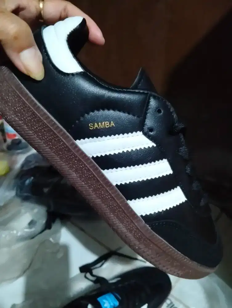 Adidas Samba Black Ori dan New.No Box