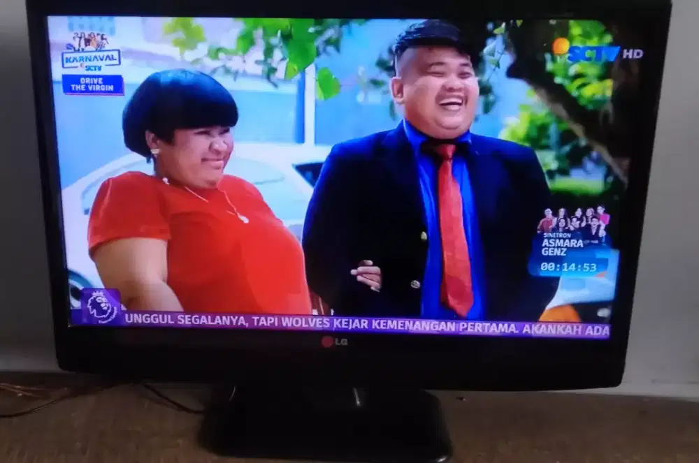 Tv Led  LG 24 inci normal ,lengkap akat duaran digitalx ( STB)