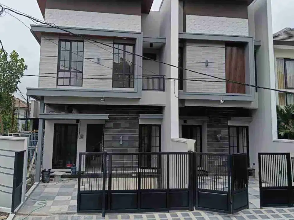 new Gress 1 M an lokasi mayar jaya 2 lantai minimalis kontemporer