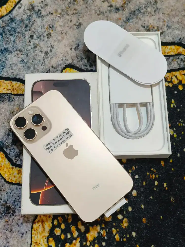 IPHONE 16 PRO MAX 256GB DESERT TITANIUM