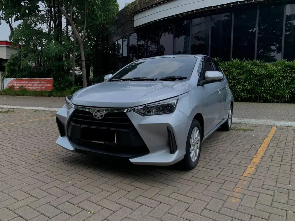 [ TERAWAT ] TOYOTA NEW AGYA 1.2 G AT MATIC 2024 SILVER