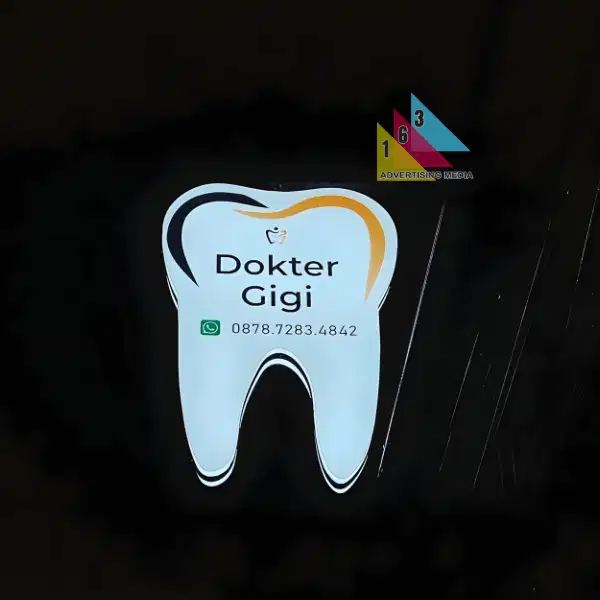 Neon Box LED Custom Logo