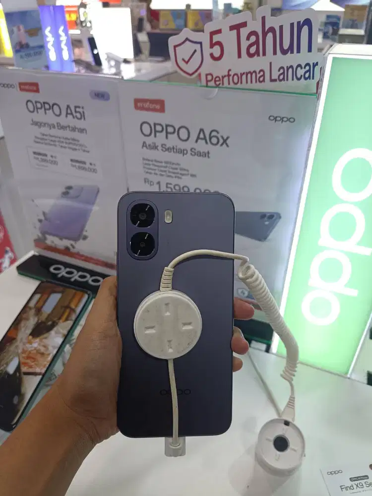 Oppo A6x Plum Purple & Ungu Muda New