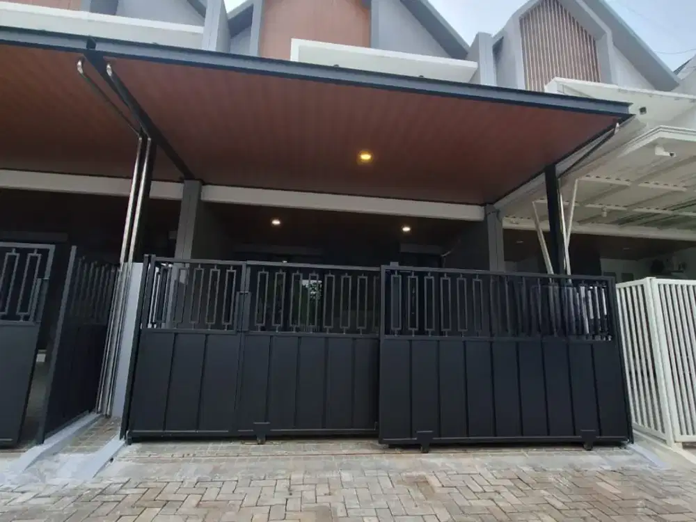 Manyar baru gress 2lt modern minimalis lebar6 lokasi strategis dkt klampis semolowaru nginden