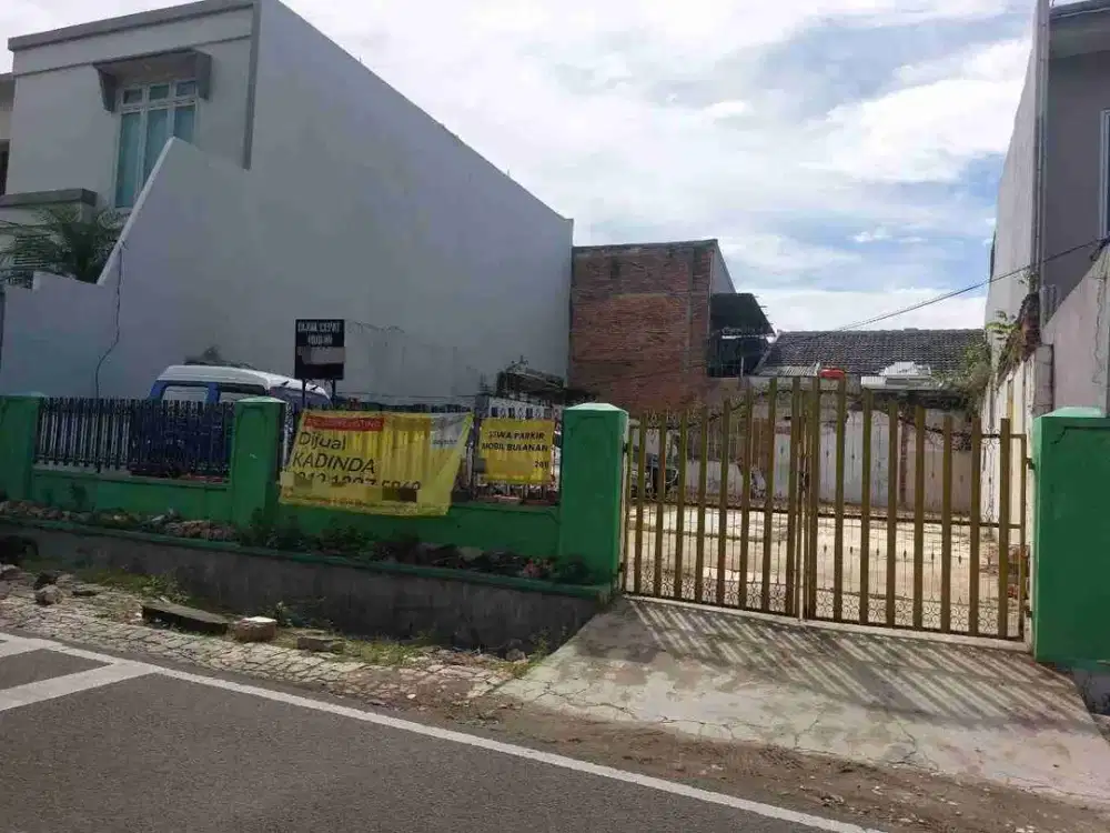 Tanah Tebet Jalan Depan 2 Mobil