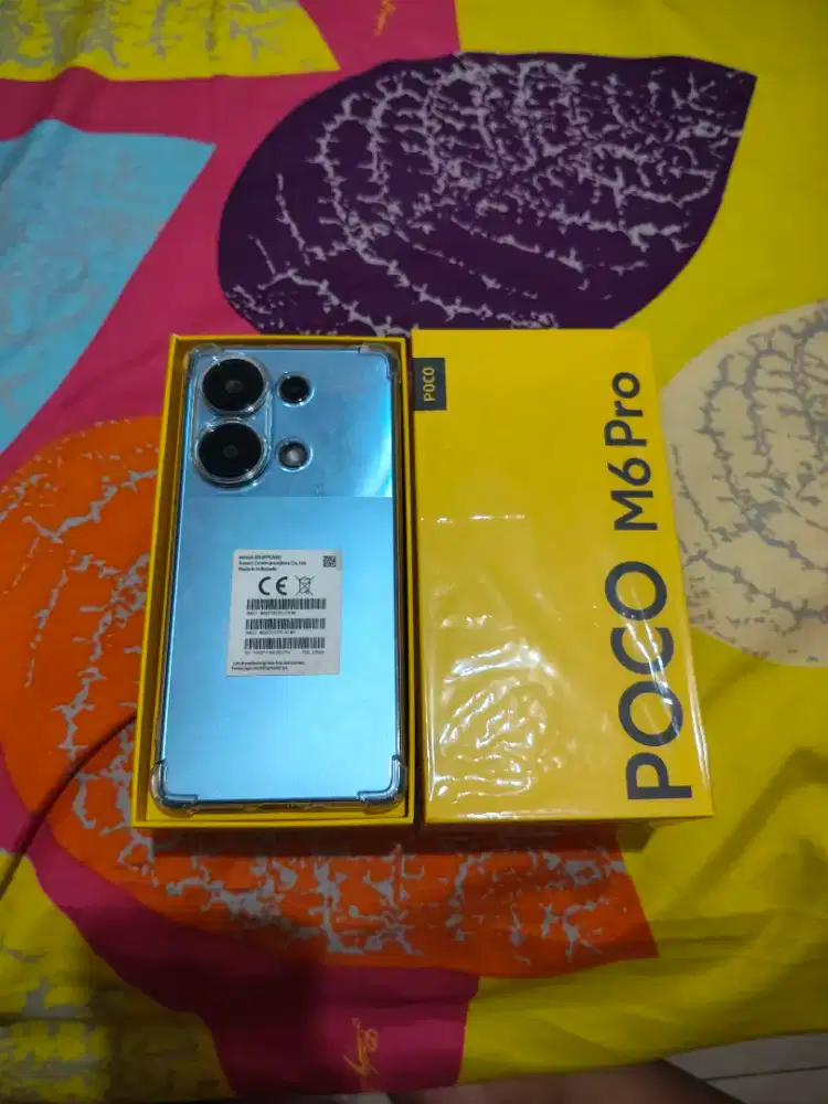 Di jual cepat hp Poco m6 pro, masih Mulus banget