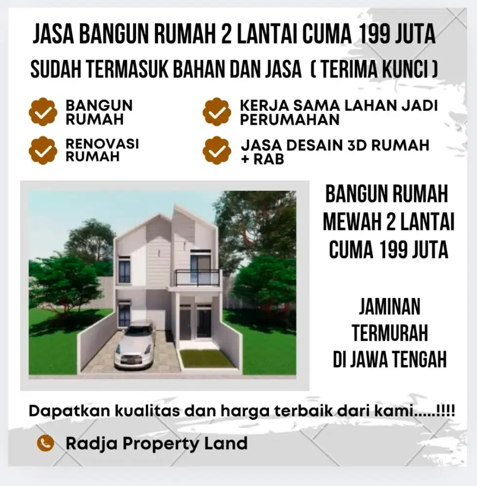 Bangun Rumah 2 Lantai Murah