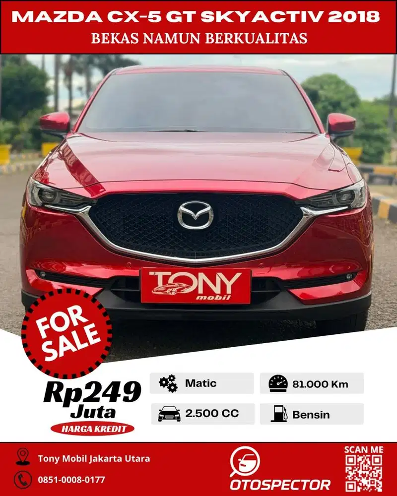 Mazda CX-5 2.5L GT Sunroof 2018