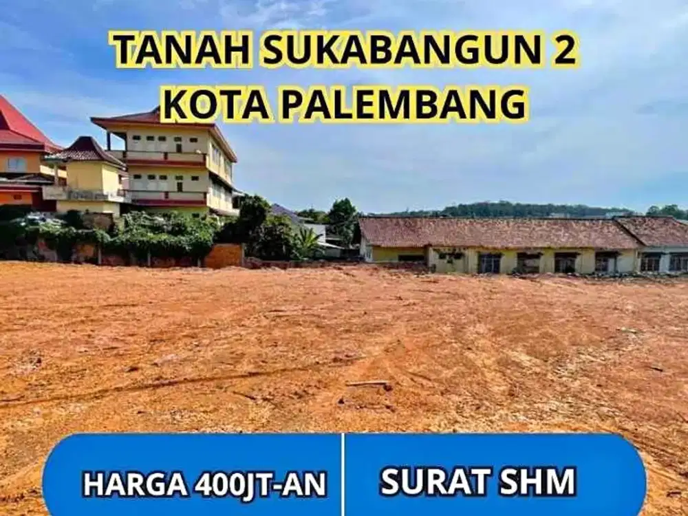 Dijual Tanah Tengah Kota Sukabangun 2 Palembang