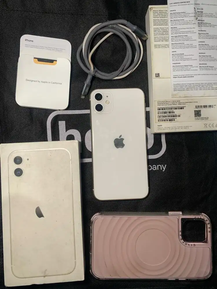 iphone 11 64gb white resmi ibox