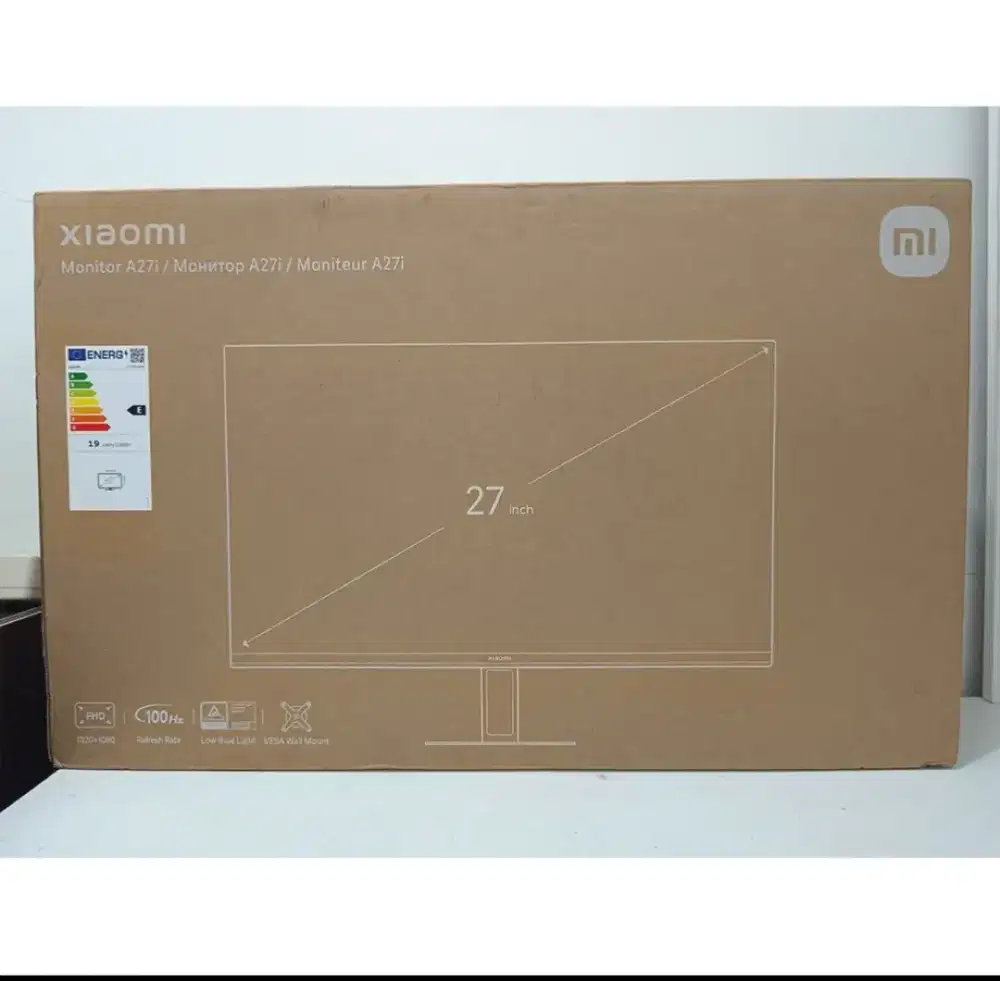 MONITOR XIAOMI A27i 27INCH FHD 100HZ GARANSI