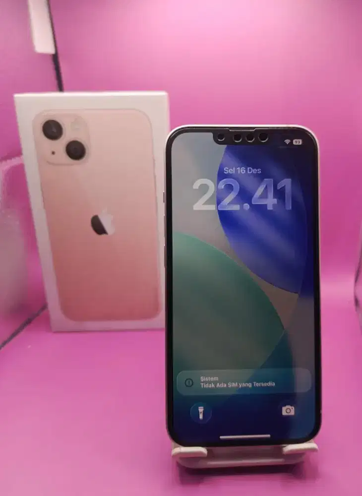 IPHONE 13 128GB MULUS NOMINUS FULLSHET 

WARNA ROSEGOLD LIKE NEW