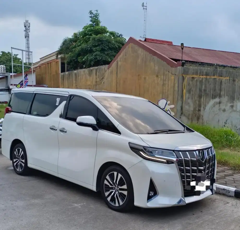 Alphard putih 2021