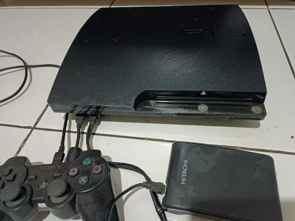 Dijual PS3 fat HD 500GB full game