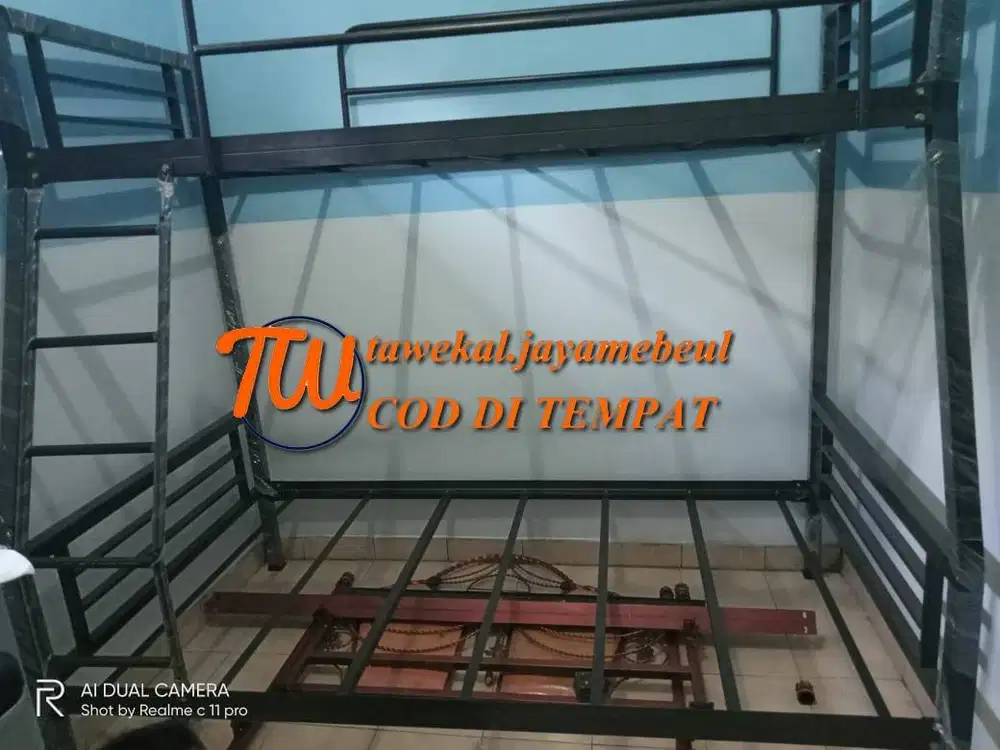 SET KANTOR RANJANG TINGKAT BESI RANJANG SUSUN RISBANG BESI TINGKAT