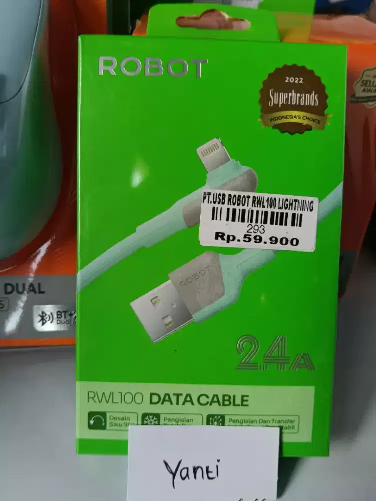 USB ROBOT RWL100 LIGHTNING | ATLANTIS DAHSYAT