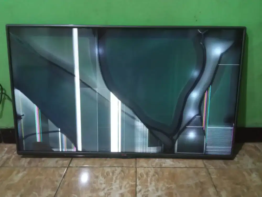 Tv LG uk 50 Kondisi perlu ganti lcd
