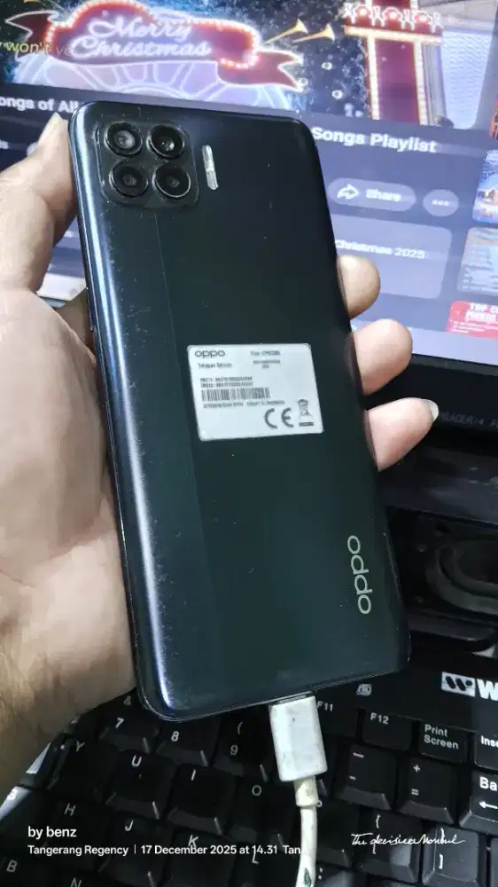 Oppo Reno 4F ORI 8+5/128 NOminus Mantaab Joss