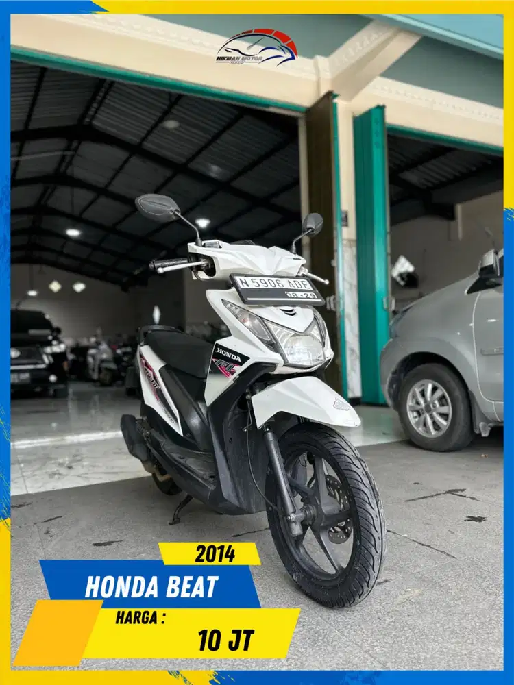 HONDA BEAT 2014 BEKAS CIAMIK BOLOH HIKMAH MOTOR KEPUH MALANG