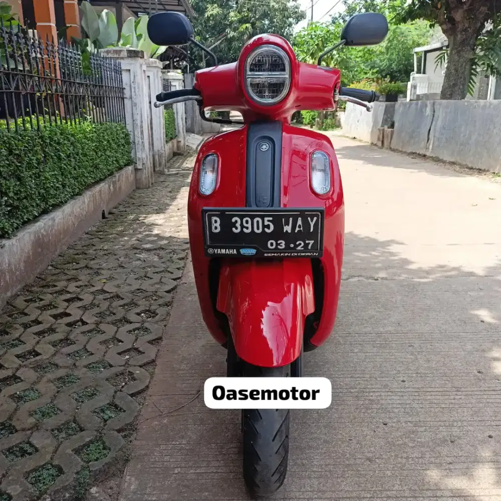 (B) Yamaha Fazzio Neo tahun 2022 KM LOW